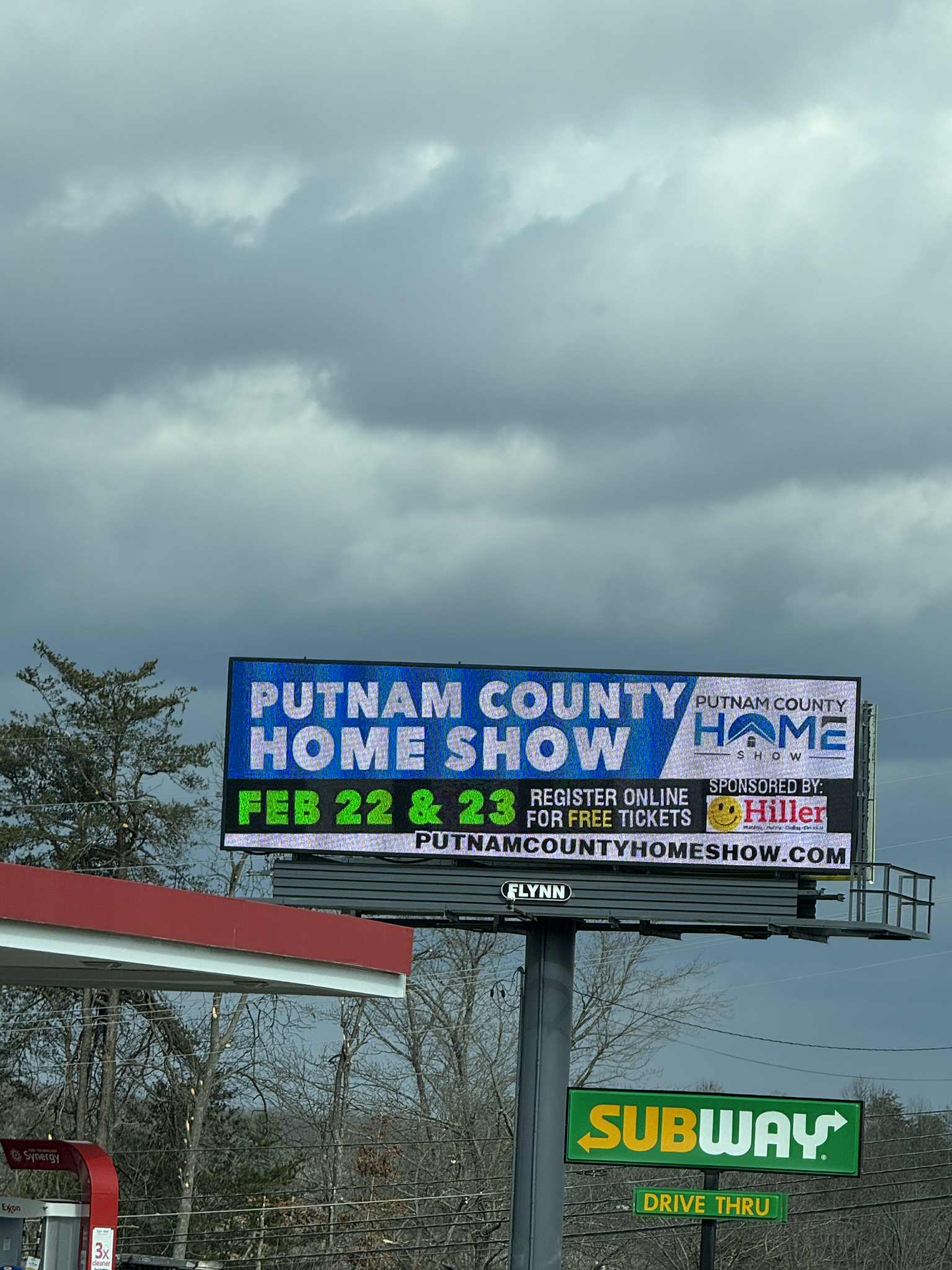 A real Putnam County Home Show billboard campaign in Cookeville